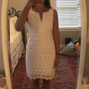 Lilly Pulitzer White Lace Dress